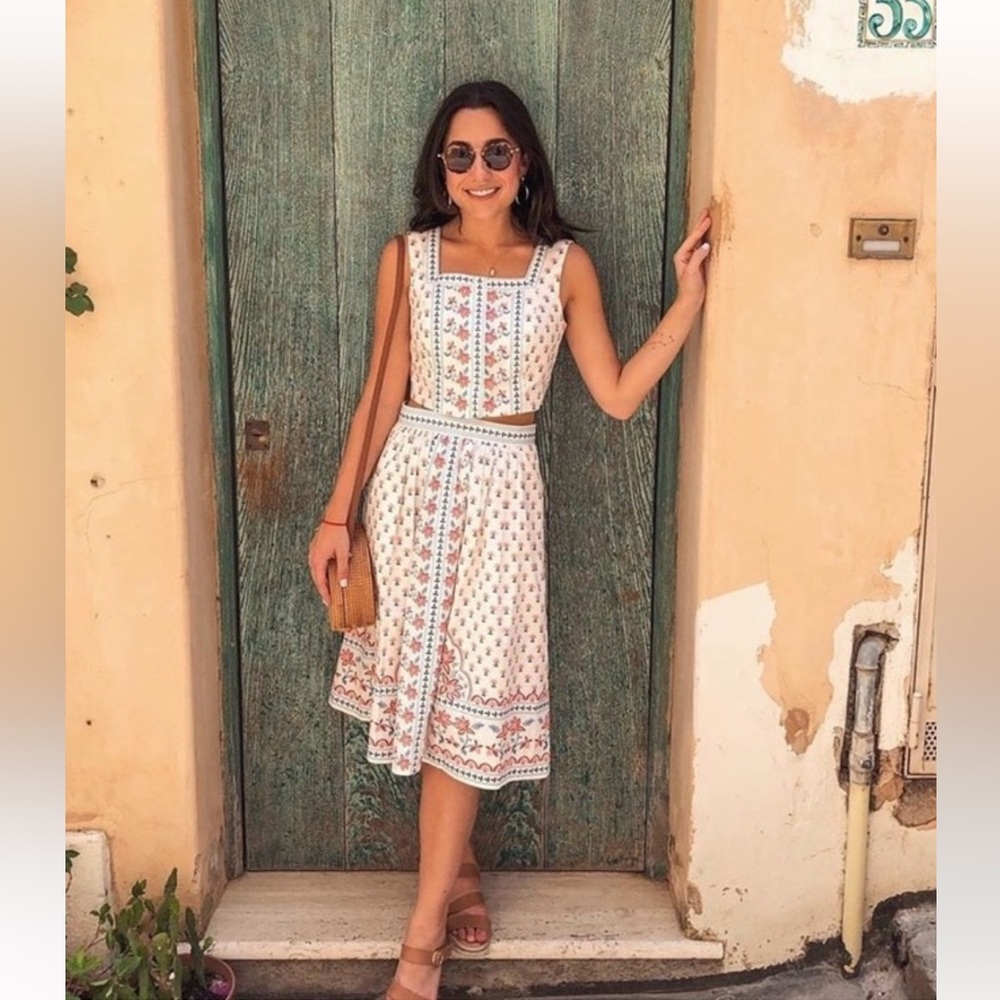 Gal Meets Glam Mila print skirt crop top set 6 - Picture 6 of 13